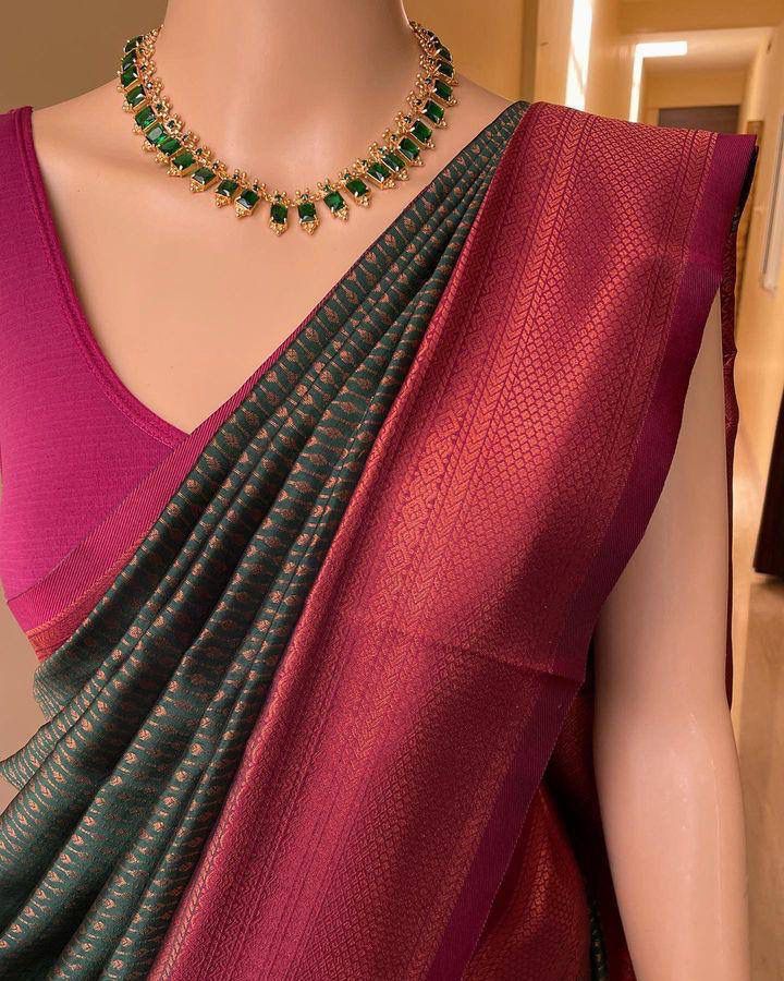 Presenting Enchanting Yet Breathable Organic Banarasi Sarees For Intimate And Big Fat Indian Weddings, That Are Light On Your Skin And Uplift Your Wedding Shenanigans