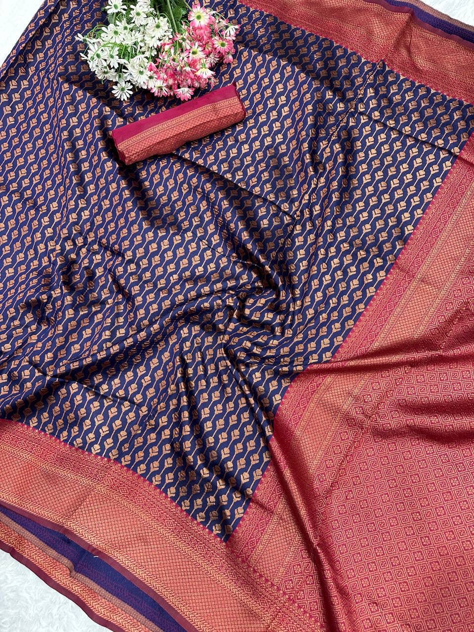 Presenting Enchanting Yet Breathable Organic Banarasi Sarees For Intimate And Big Fat Indian Weddings, That Are Light On Your Skin And Uplift Your Wedding Shenanigans