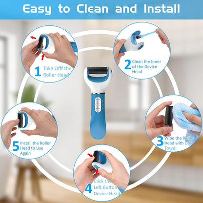 Pedicure Spin Foot Roller Dead Skin Remover - Haxberry