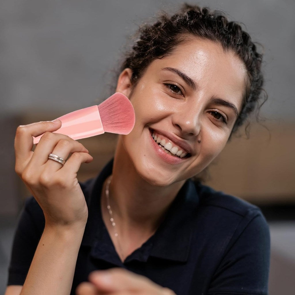 Makeup Brush Set With Mirror Case - Haxberry