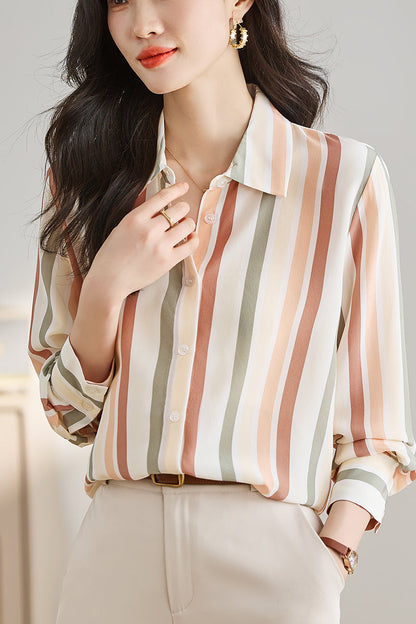 Women Regular Fit Printed Button Casual Shirt - Haxberry