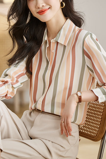 Women Regular Fit Printed Button Casual Shirt - Haxberry