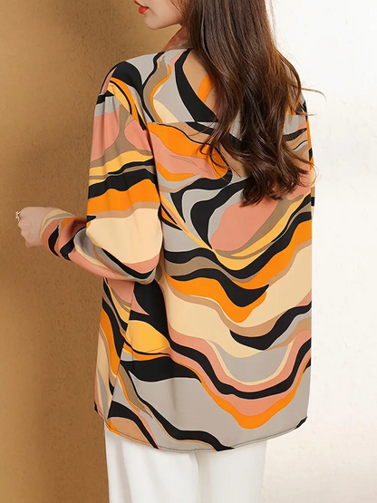 Women Regular Fit Striped Casual Shirt - Haxberry